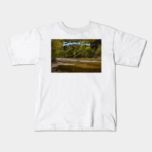Taughannock Creek Tompkins County New York Kids T-Shirt